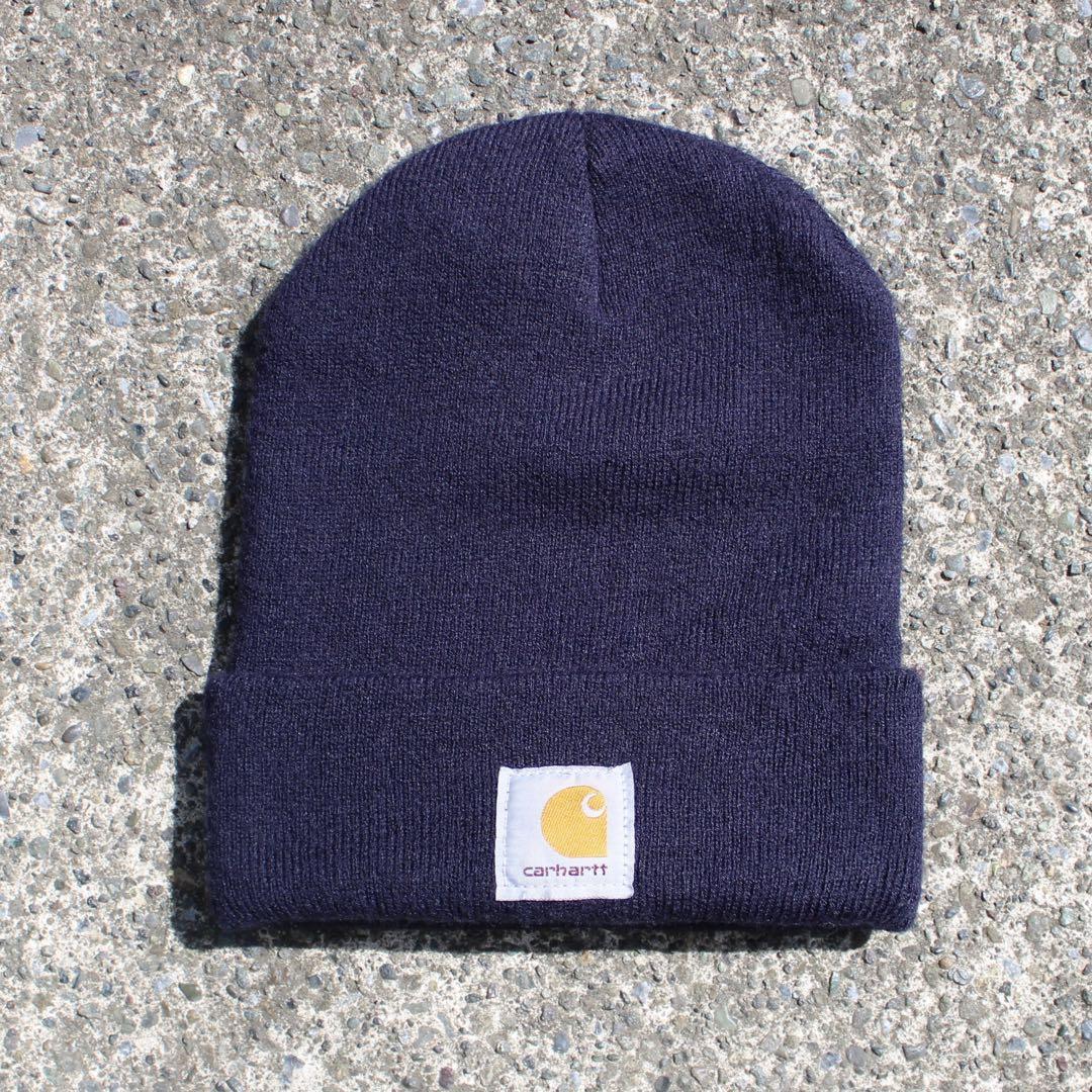 

[Б/У] Классическая вязаная шапка Carhartt, сделано в США.