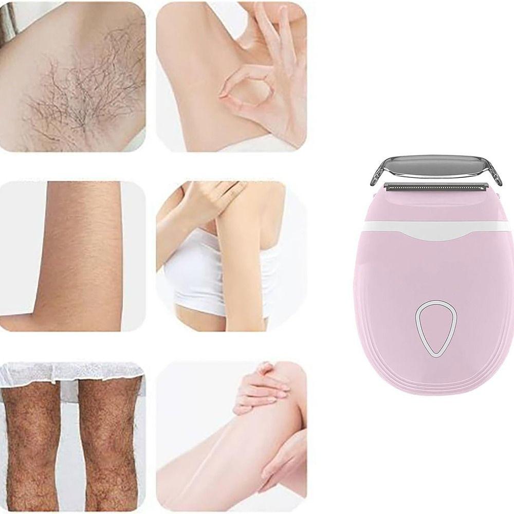Travel-Friendly Electric Hair Shaver Waterproof Women Hair Razor Universal Body Hair Trimmers