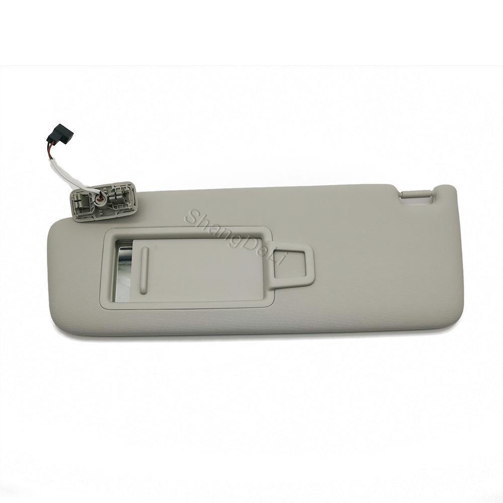 1PC Left Side Car Interior Sun Visor With Mirror Fit For Passat Golf 7 MK7 for Skoda Superb 2017 2018 2019 Car Accessories