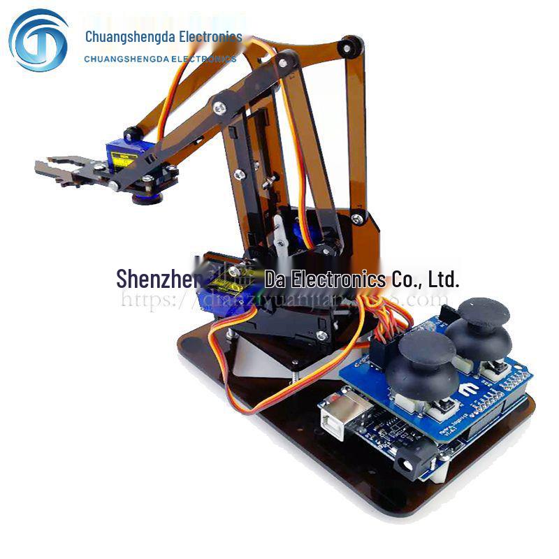 Mechanical Arm Electronic Parts & UNO Learning Kit