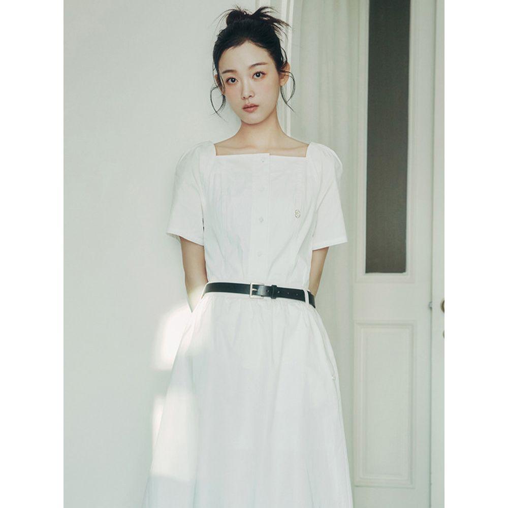 Jucy Judy Square 23MM Leather Belt JZBT000C