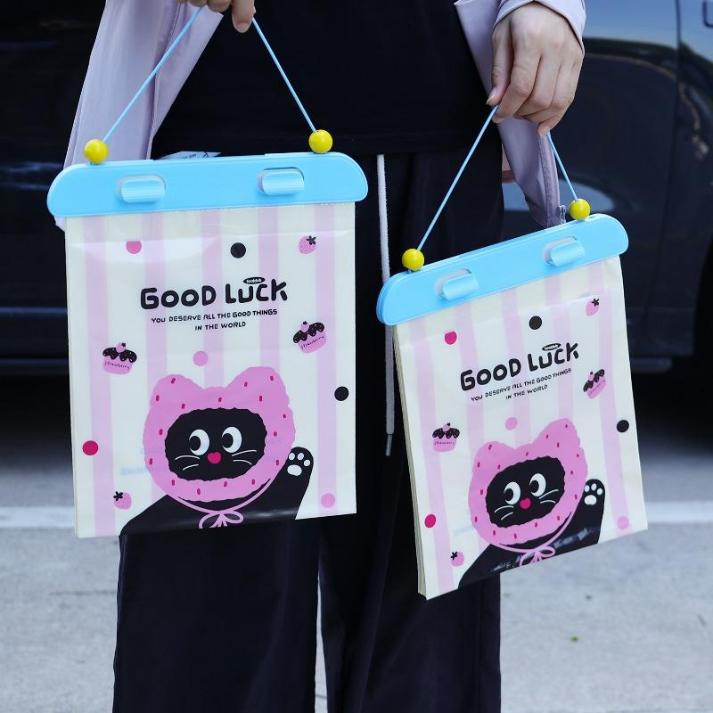 Waterproof Hanging Auto Garbage Can Bin for Car Seat Travel Vehicle Storage Organizer for Road Trip Car Trash Bag Leakproof