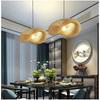 Natural  Handmade Bamboo Woven Lamp Decorative Lighting Wooden Bamboo Chandeliers Creative Pendant Light Restaurant