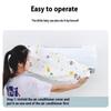 3Pcs Air Conditioner Dust Cover Wall Mounted Air Conditioner Universal Minimalist Cartoon Washable Peva Air Conditioner Cover