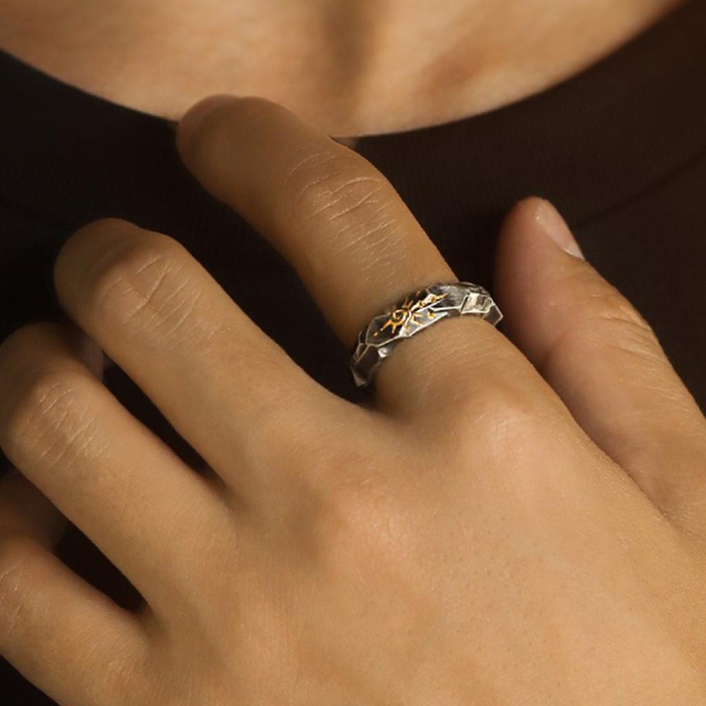 Inele Vintage cu Piatră a Dorințelor Designuri Elegante Simbolizând Angajamentul și Urări Frumoase pentru Ținutele Femeilor la Modă