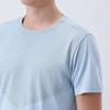 Men's Quick-Dry Sports Hiking Tee: Sweat-Wicking, Crew Neck, Short Sleeve, Digital Print Fitness Top