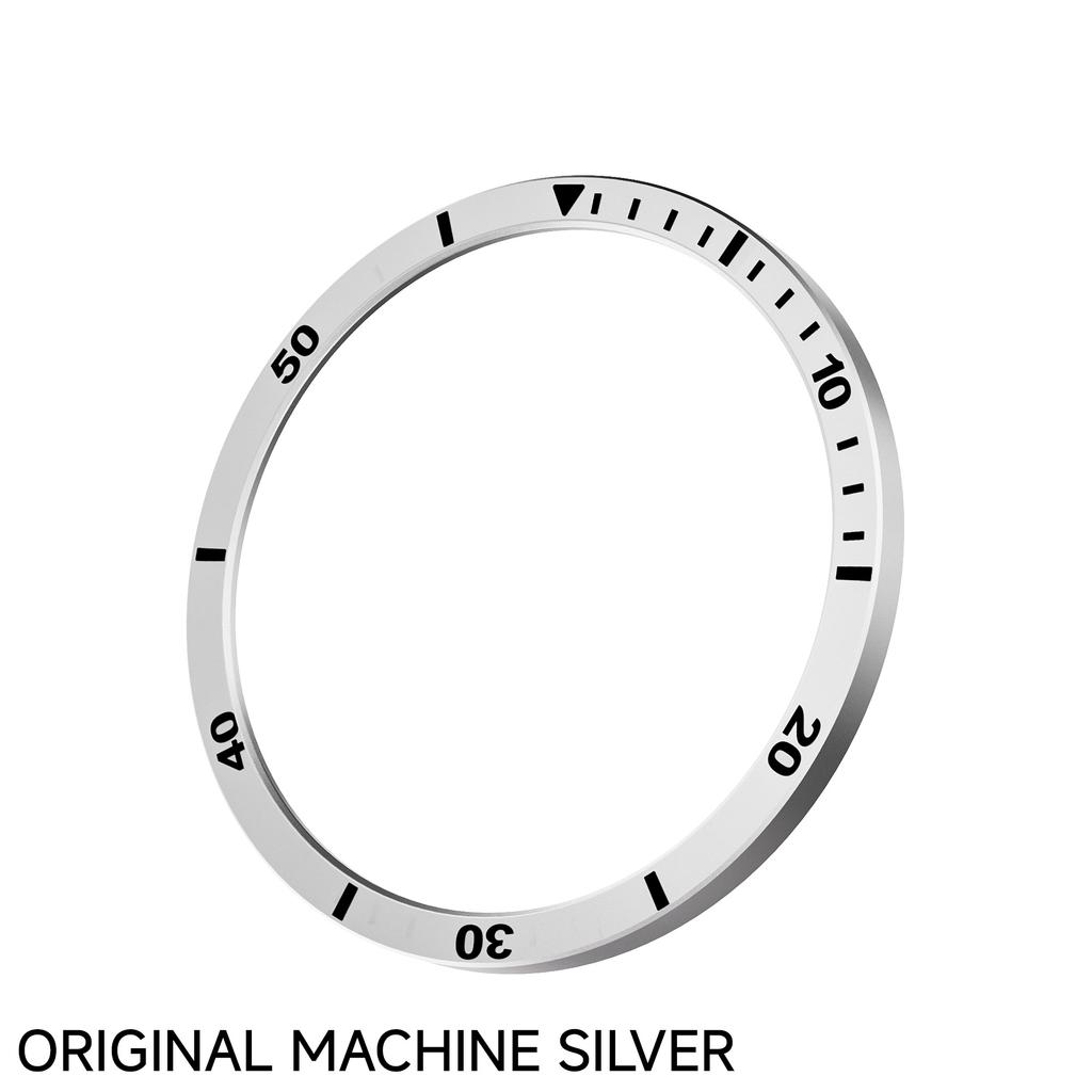 Aluminiowa ramka do Samsung Galaxy Watch 8 40mm 44mm Etui z osłoną ekranu Wygrawerowana skala czasu i prędkości Pokrowiec Bumper Akcesoria do zegarka