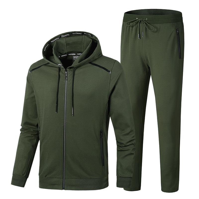 Fashion Sports Suit Men 'S Extra Large Size Sportswear Casual Suit Plus Fertilizer To Increase