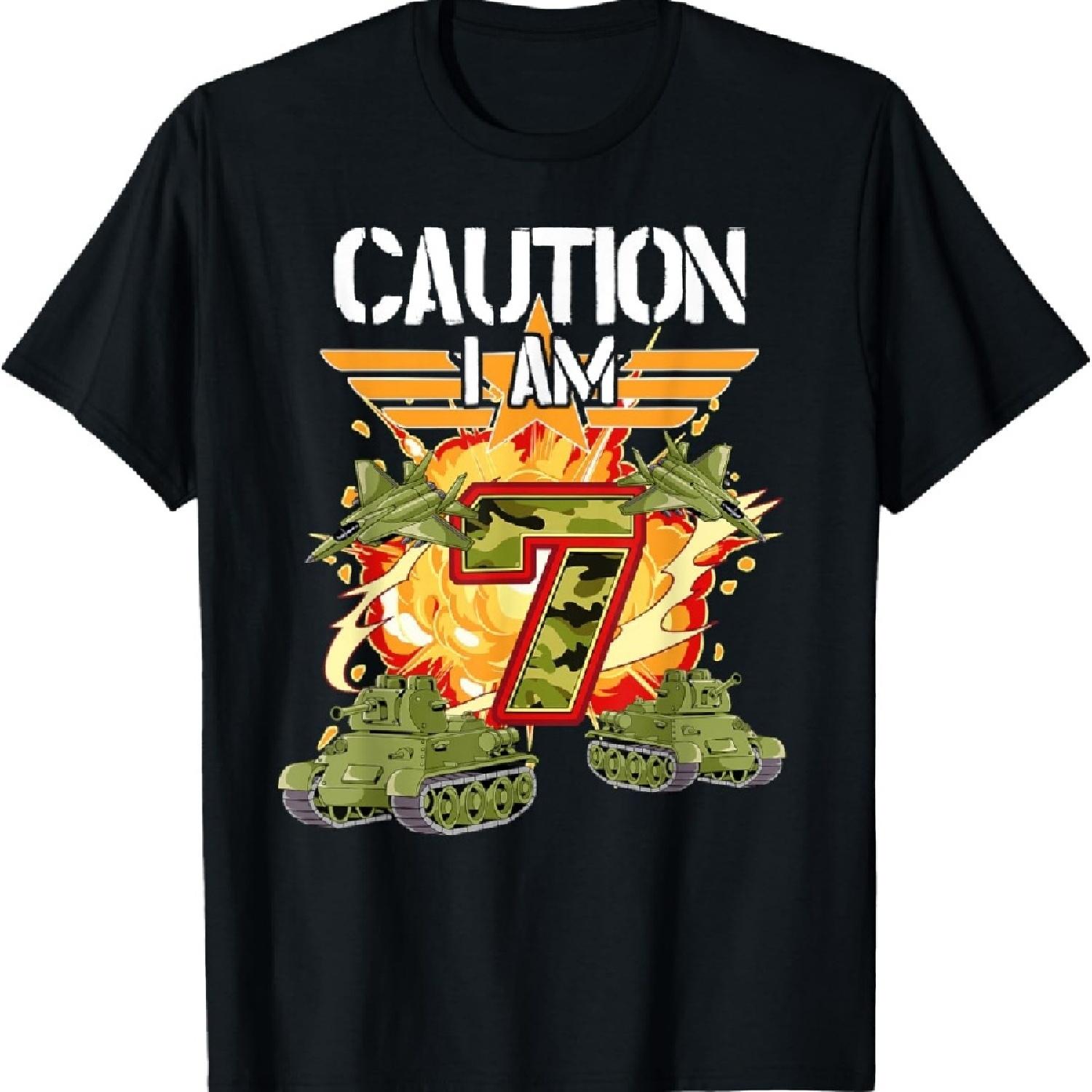 

7th Birthday Army T-Shirt XXXXXL чёрный