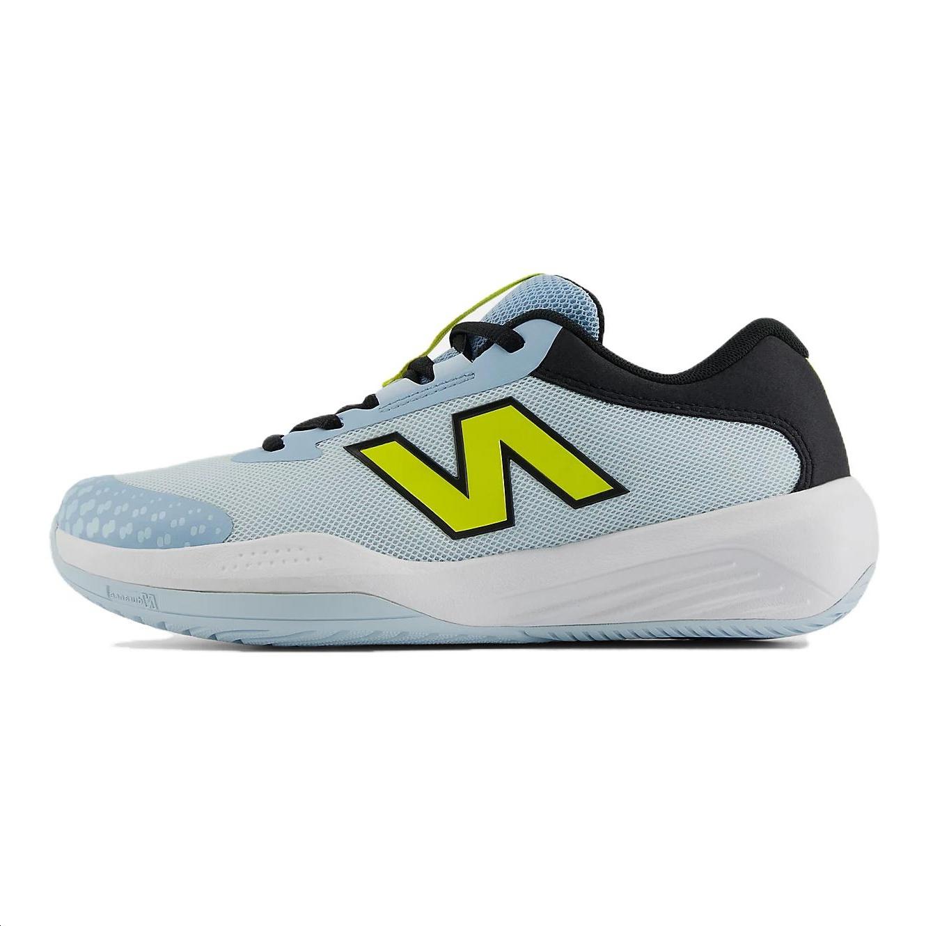 (GS) New Balance FuelCell 996v6 Quarry Blue Black Firefly Kids KC996US6 EU 37
