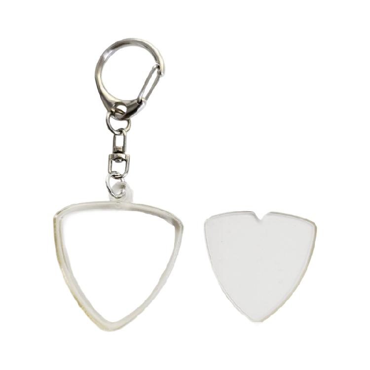 Clear Guitar Pick Storage Box Magnetic Closure Durability Transparents Storage Case for Live Performances