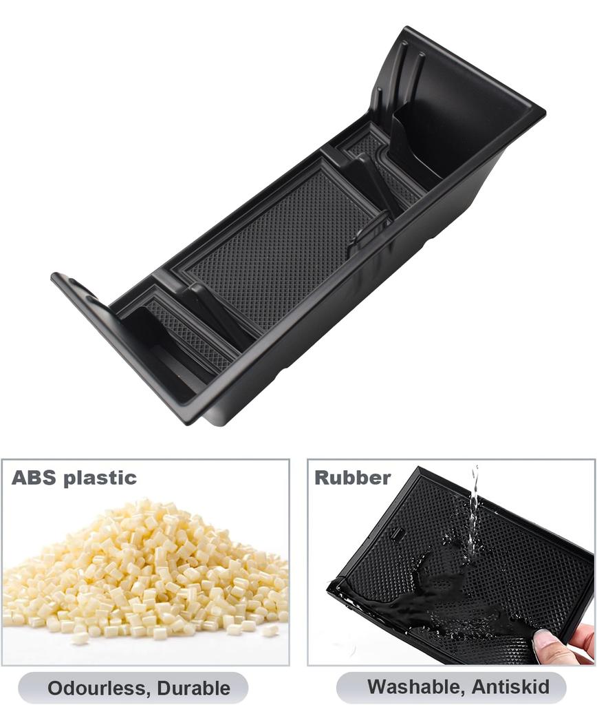 For Land Rover Defender 90 110 130 Accessories 2020-2025 Center Console Tray Middle Storage Organizer Interior Phone Holder Box