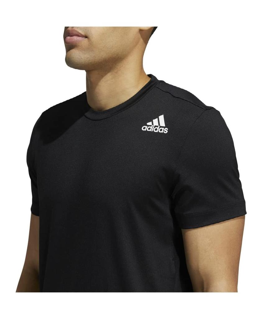 Adidas Aeromotion BM508 Kurzarm Schwarz Größe S Herren T-Shirt, (GU6388),