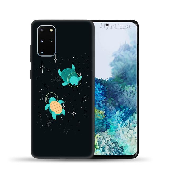 

Чехол с космическими черепахами, коалами, лисами для Samsung S22 S21 Ultra S20 Fe Plus A53 A73 A52 A72 A51 A71 A22 A12 A32 A50 A33 A13, чехол For A33 5G