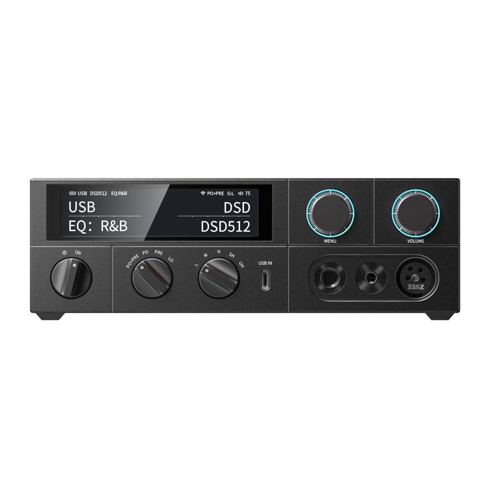 FIIO K15 from an authorized Japanese USB DAC with headphone amplifier and AK4497S [Ships retailer] FIO-K15 built-in headphones, (Black)
