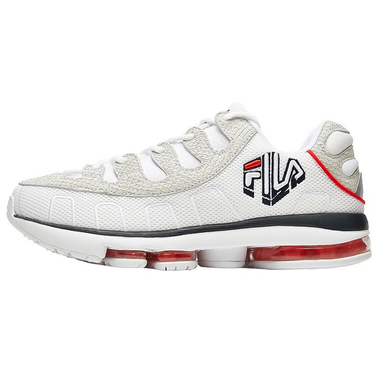 FILA Silva Trainer Mesh Fabric Sports Comfort Low Top Casual Shoes Men sneaker White F12M931102FWT