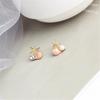 Ocean Inspired Starfish Earrings Stud Featuring Imitation Pearls And Zircon Alloy Jewelry Alloy Ear Studs For Women