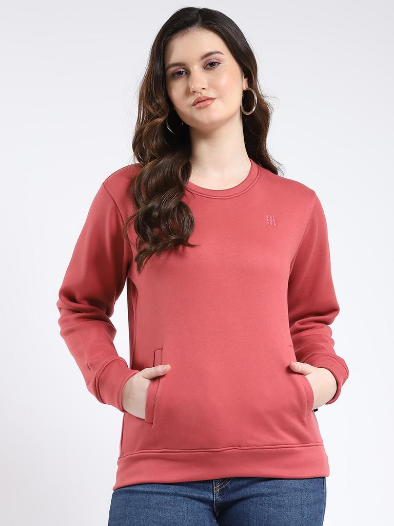 Rock it Women's Round Neck Full Sleeve Sweatshirt