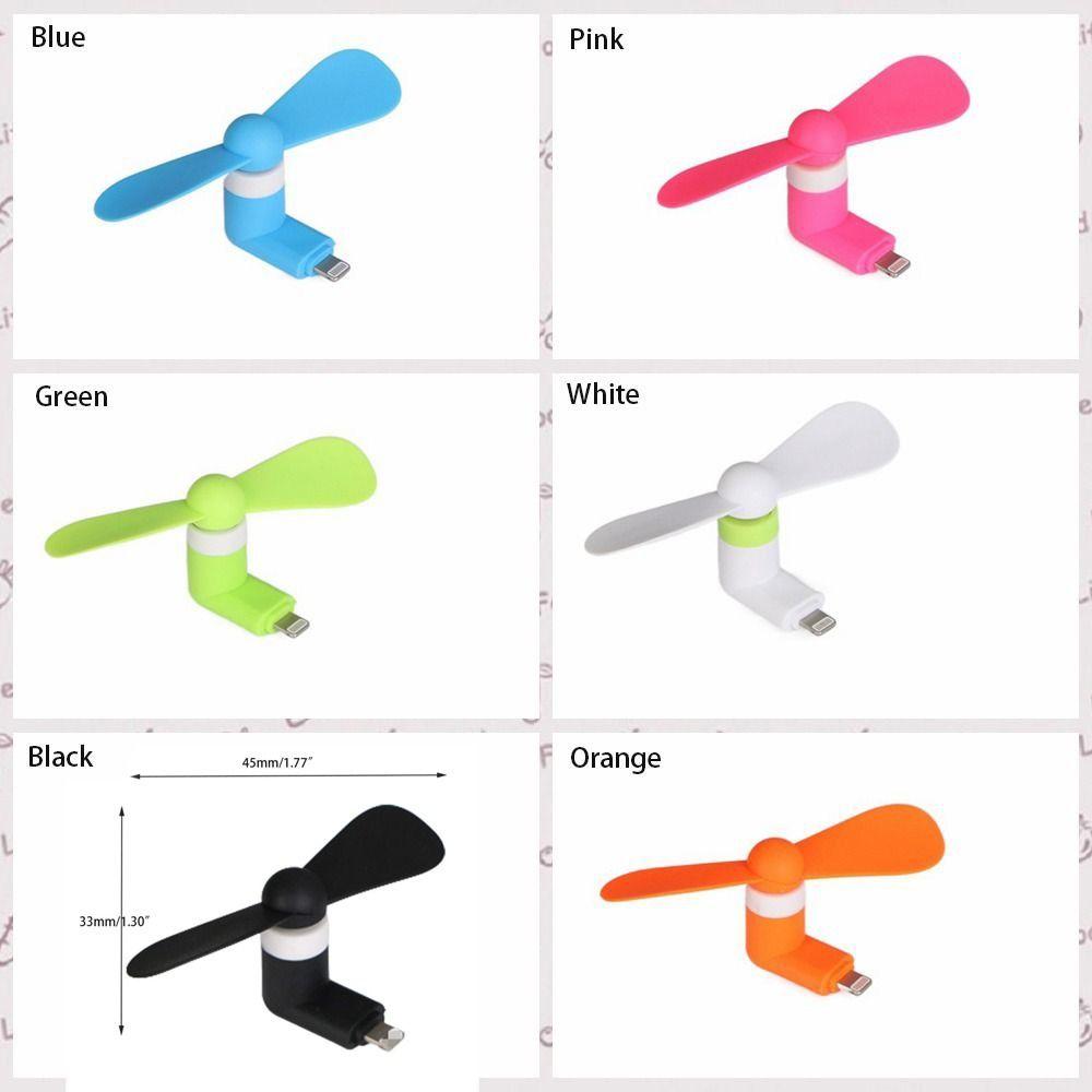 Universal Accessories Mini USB Interface Cute Phone Cooler Gadget Fans Pocket Fan Micro Fan