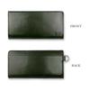 Lee Colors Premium Italian Leather Round Zipper Long Wallet [8 Available] (0520232a) (Red)