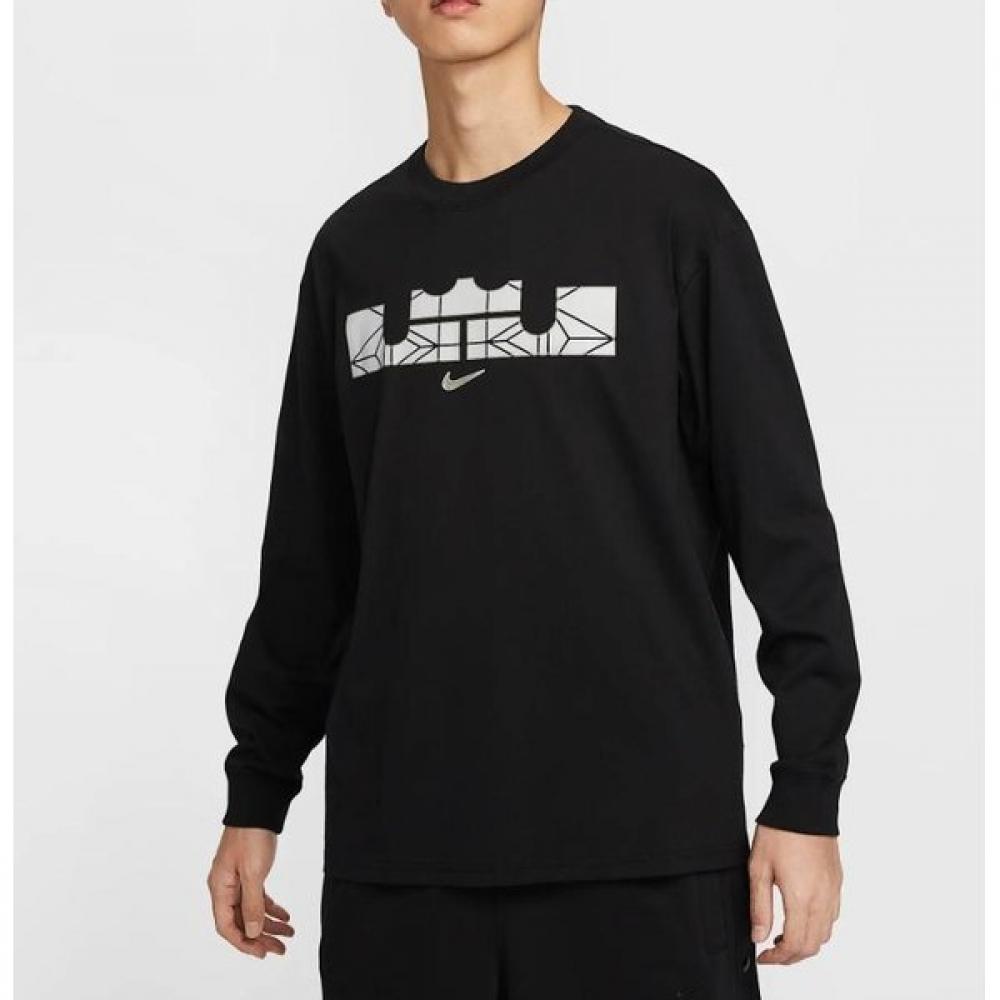 

Nike Men S Max 90 Long Sleeve baSkeTball T ShirT Dd4 Hj3338 010 HJ3338 010 95