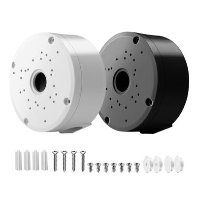 Support de Caméra de Surveillance Durable, Support de Plafond en Plastique Boîte de Jonction Étanche pour Caméra CCTV Utilisation Cache Câble