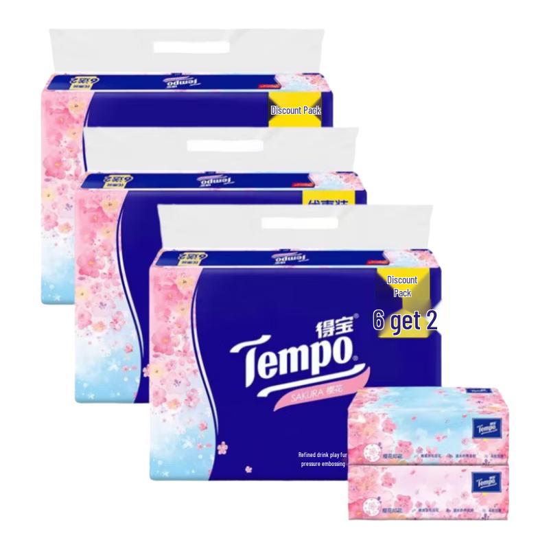 Tempo 4-Ply Facial Tissues