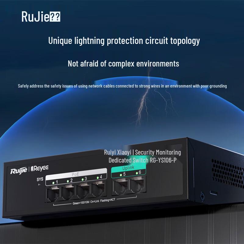 Ruijie PoE Surveillance Switch