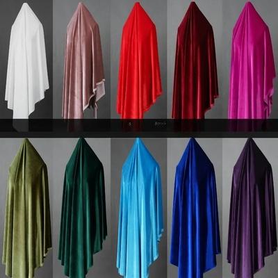 100x155cm Stretch-Samtstoff Diamantglanzstoff Weiche Polstertextilien DIY Velours für Sofa Vorhang Hintergrund