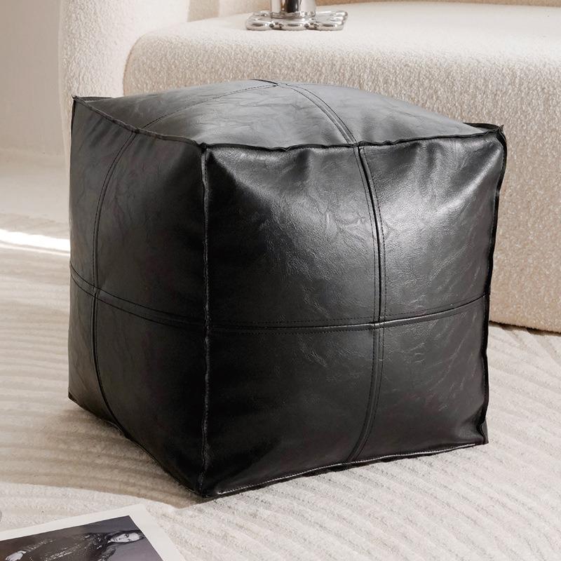 Американский кожаный многофункциональный пуф для хранения - Диван, Пуф и Хранение игрушек