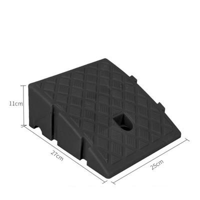 Thickened Curb Ramps Car Wheel Driveway Ramps Anti-Slip Black Tires Curb Ramps Yellow Speed Bump Threshold Ramp Bike