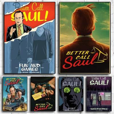 Classic Movie Better Call Saul Poster No Framed Poster Kraft Club Bar Paper Vintage Wall Art Painting Bedroom Study Stickers