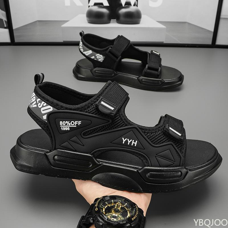 Fashion Summer New Men's Sandals Outdoor Trendy Beach Shoes Retro Hollow Out Versatile Shoes Fashion Comfortable Male Sandal Zapatos