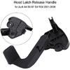 Auto-Motorhaubenentriegelungsgriff, Keenso Auto-Motorhauben-Entriegelungshebelgriff für B6 B7 S4 RS4 2001-2008 8E1 823 533 B