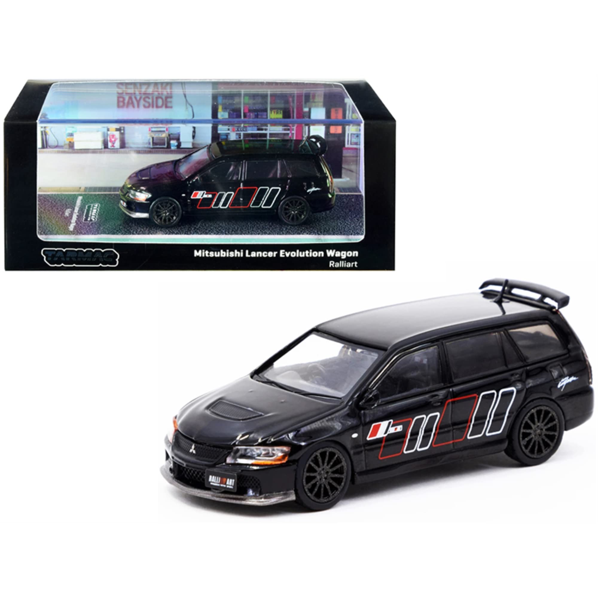 

TARMACWORKS Mitsubishi Lancer Evolution Wagon Ralliart Completed Product 1/64