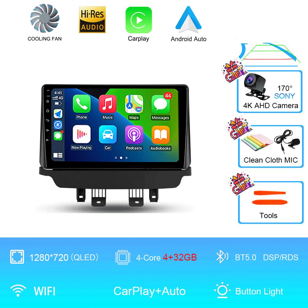 

Автомобильное радио Android 14 Auto для Mazda CX-3 CX3 Mazda 2 DK 2014 - 2021 Carplay стерео мультимедийный плеер GPS навигация 2din WIFI+4G CHINA