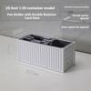 2025 Mini Pencil Holder Shipping Cargo Shape Container Desk Top Pen Holder Storage Box for Office Gifts Custom Folders