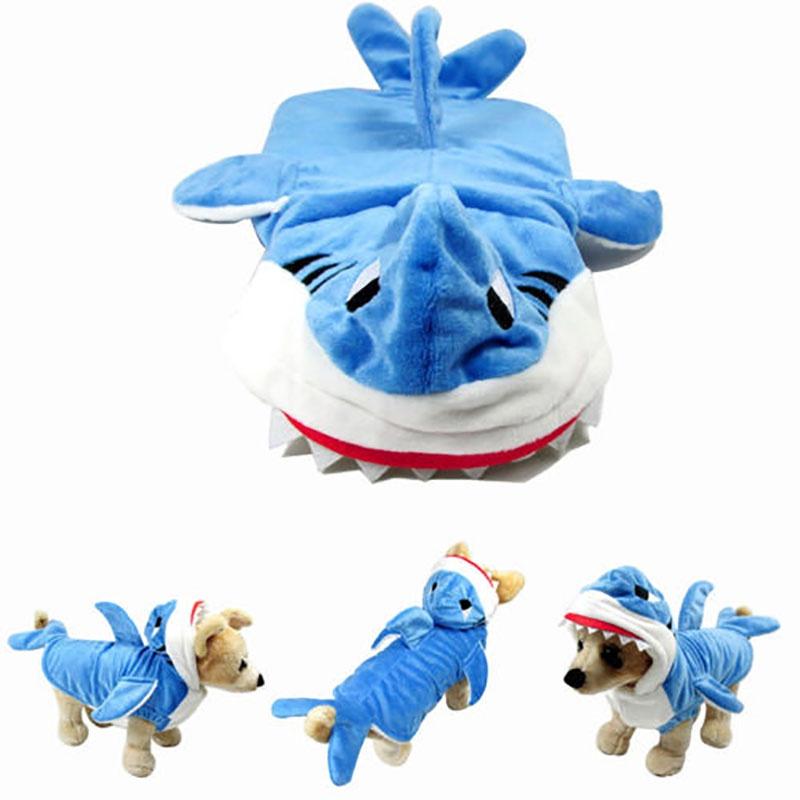 Modny Szczenięcy Płaszcz Kurtka Szczęka Rekina Dla Psów Idealny Na Kostiumy Halloweenowe