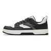 Anta Thermal Cushioning Thermal Cushioning Low top Skateboard Shoes Men's Black White 112348011-3