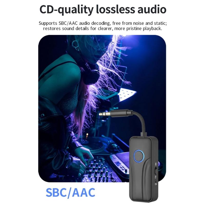 3.5mm Bluetooth-compatible 6 0 Receiver & Transmitter For Wireless Mouse Keyboard Headsets Devices Easy To Carry