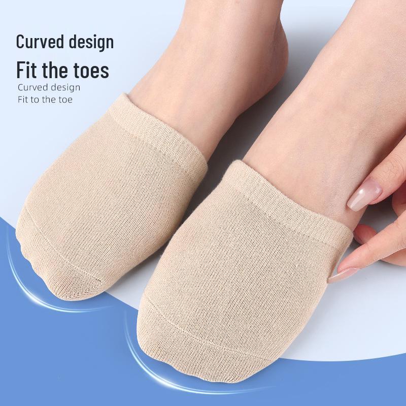 Soft Elastic Gel Forefoot Half Socks for Spring, Autumn & Winter