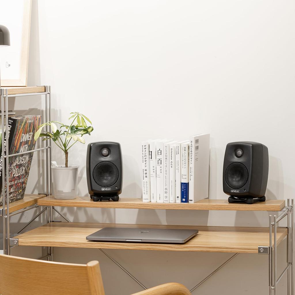 Genelec Genelec G One Active Speaker Monitor Speaker 5 Year Warranty (2 Pieces/Pair) (Black)