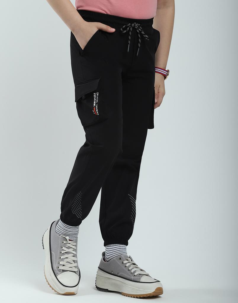 Monte Carlo Boys Solid Regular Fit Lower Track Pants