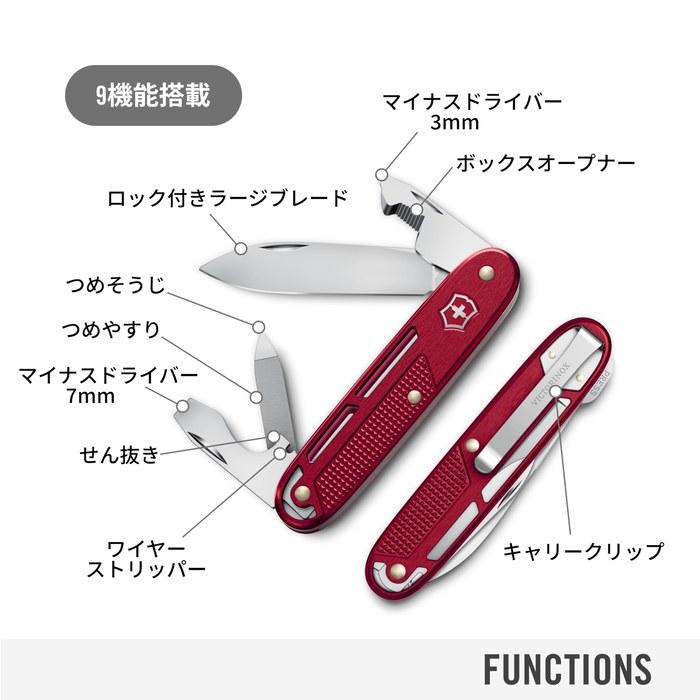 VICTORINOX Alox Refined Synergy Red Multi-Tool Knife 0.8216.20