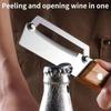 Stainless Steel Fruit Peeler Wooden Handle Paring Knife Planer Sugarcane Household Thick Fruits Vegetables Scraping Tools