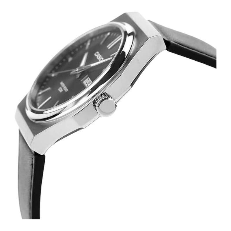 Casio STANDARD Serie, Business, wasserdicht 50 Meter, Quarz, Lederarmband, gleicher Stil für Damen und Herren, schwarzes Zifferblatt MTP-E735L-8AVDF