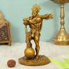 Bahubali Hanuman Ji Murti (Small, Resin, 10.6 cm x 5.3 cm) for Car Dashboard Home Decor Pooja Room Office Table Wall Bajrangbali Idol