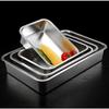 Flash Butterfly 304 Stainless Steel Rectangular Food Pan