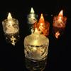 24 Tea Light -  Flashing Flameless LED Tea Light Candle with Dusk To Dawn Light Sensor for Christmas, Wedding, Party and Home Romantic Decorations