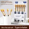 Sam's Toothbrush - Wide Head, Soft Bristles, for Adults & Students, Single or Multi-Pack (1, 2, or 6 Pieces)